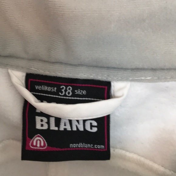 Nord Blanc European ski pants, size 38 ,US8, detachable suspenders - Picture 4 of 4